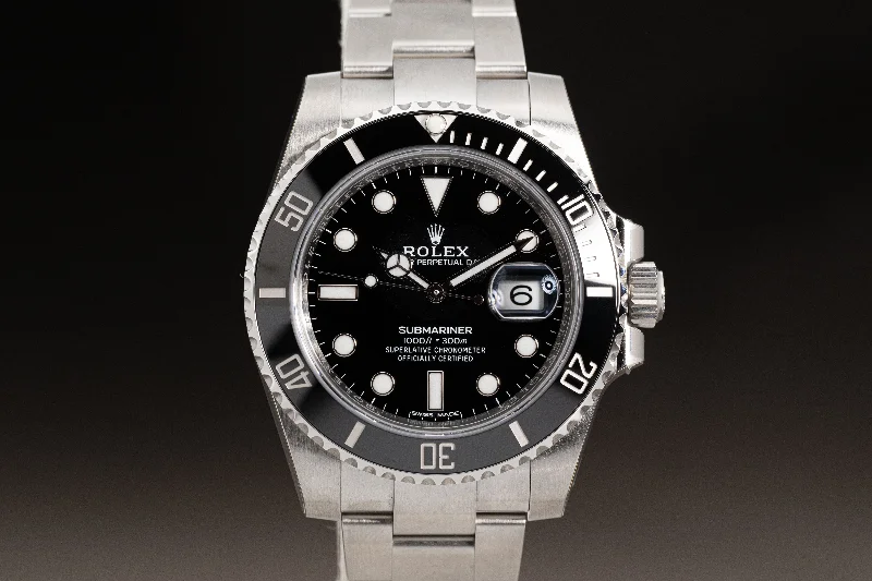 Rolex Watches: Perfect for Every Style –Unworn 2019 Rolex 116610LN Ceramic Bezel "Schlumberger" Submariner Fully Stickered Full Set