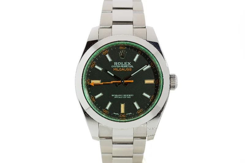 Rolex Watches: A Symbol of Prestige –2021 Rolex Milgauss 116400GV Box, Card, Hangtags & Booklets