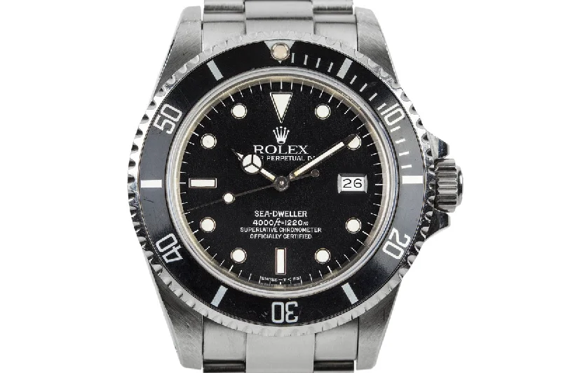 Find Your Signature Rolex Watch –1983 Rolex Sea-Dweller 16660 with "Star Dust" Dial