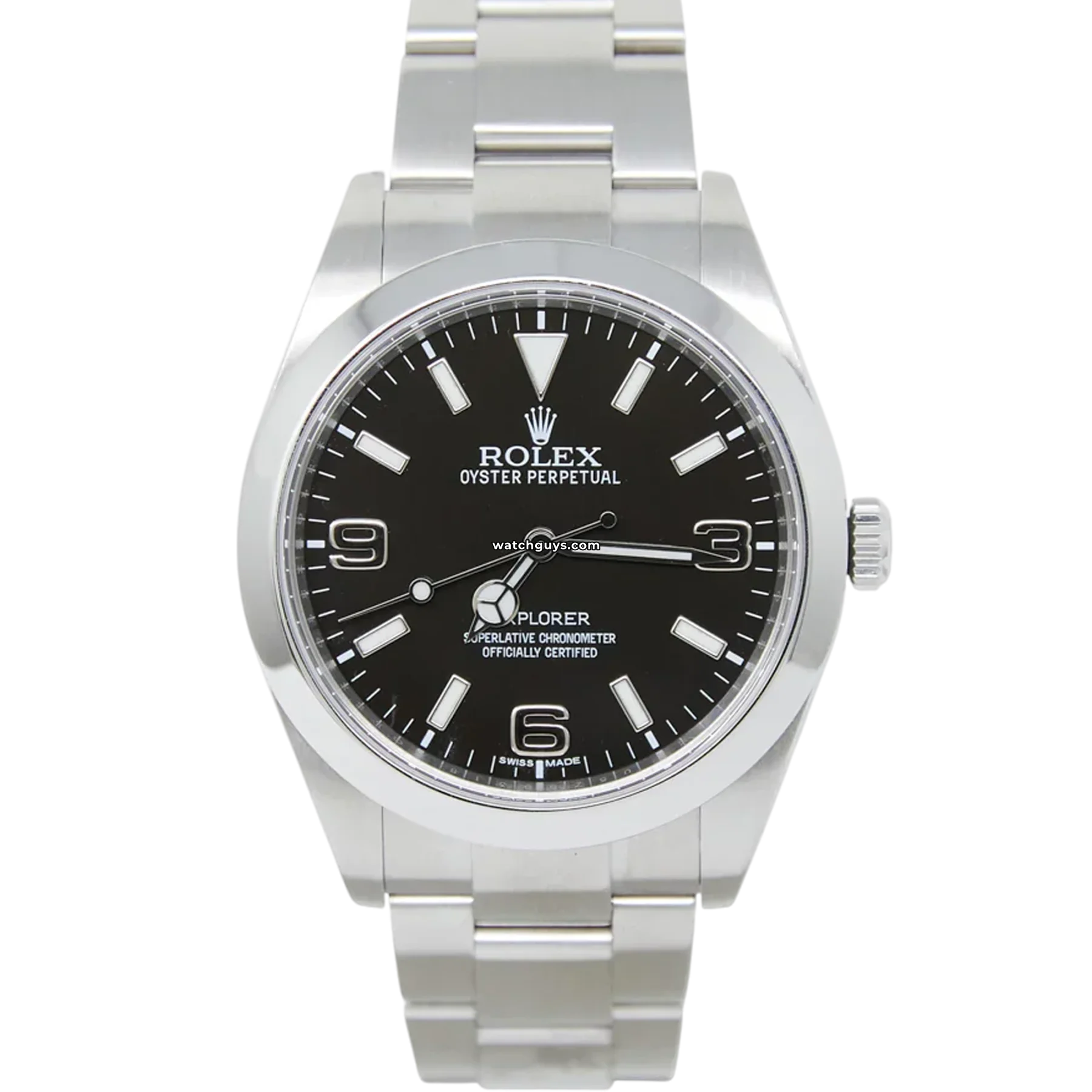 Craftsmanship Meets Luxury with Rolex Watches –Rolex Explorer 214270 Black Dial