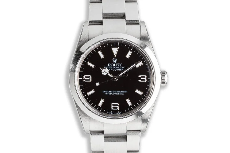 Rolex Watches for Timeless Style –2001 Unpolished Rolex Explorer 114270