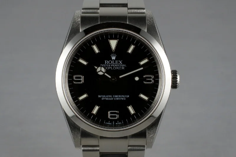 Explore Rare Rolex Timepieces –2003 Rolex Explorer 114270