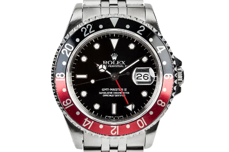 Shop Rolex Watches at Competitive Prices –1991 Rolex GMT-Master II 16710 With "Coke" Bezel Insert