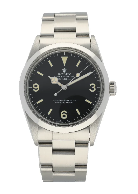 Shop Iconic Rolex Watches with Exceptional Craftsmanship –Rolex Explorer 1016 Vintage Mens Watch