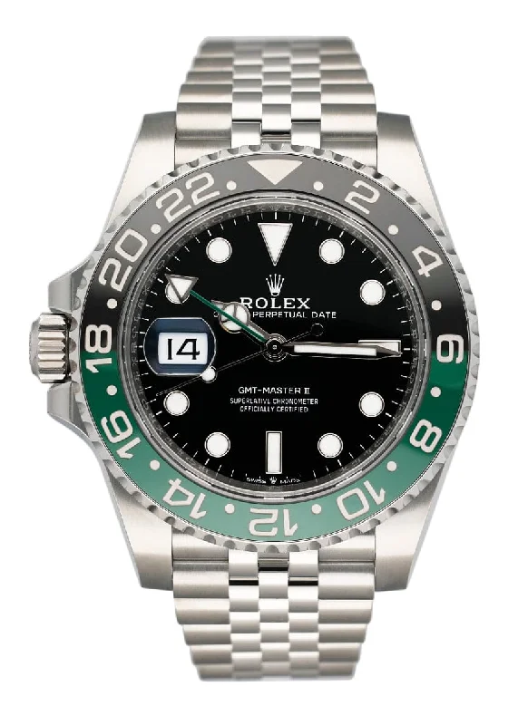 Rolex Watches: Precision and Elegance Combined –Rolex GMT-Master II 126720VTNR "Sprite" Black Dial Mens Watch Box Papers