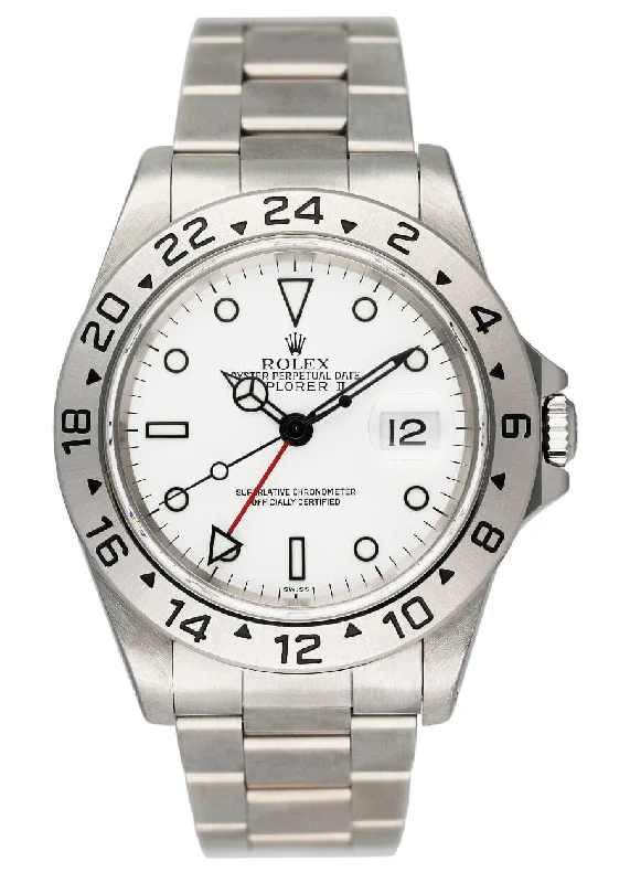 Rolex Watches for the Modern Luxury Seeker –Rolex Explorer II 16570 White Dial Mens Watch