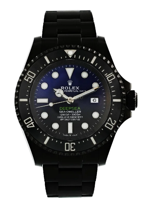 Rolex Watches: A Timeless Investment –Rolex Deepsea Sea-Dweller 116660 James Cameron Custom PVD Mens Watch