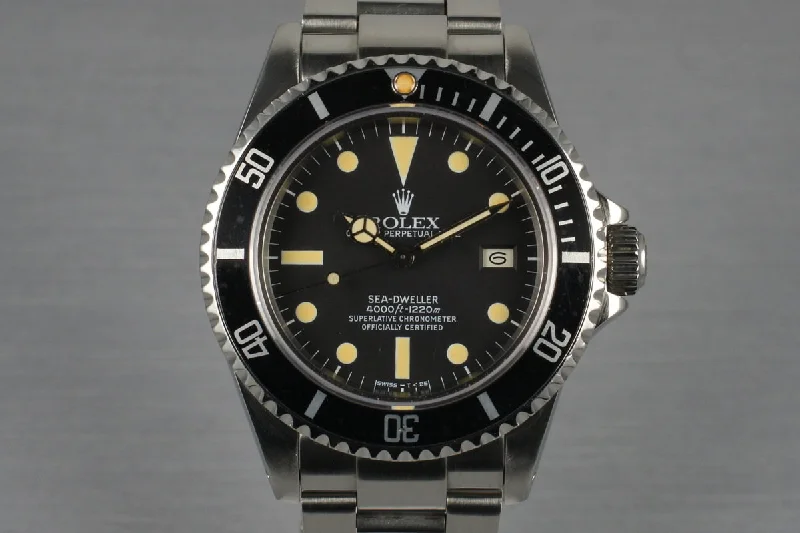 Find Iconic Rolex Models for Any Style –1981 Rolex Sea-Dweller 16660