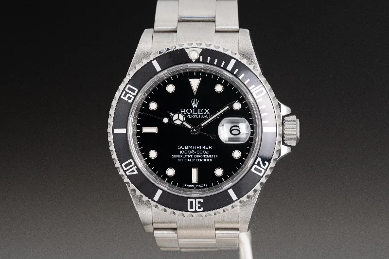 Unrivaled Quality with Rolex Watches –2009 Rolex Submariner 16610 Full Set