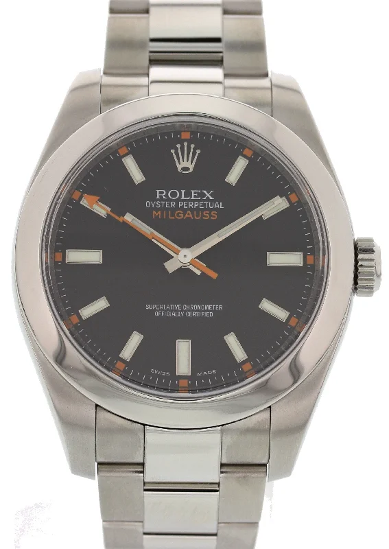 Shop Rolex Watches for Precision and Style –Rolex Oyster Perpetual Milgauss 116400 Custom PVD