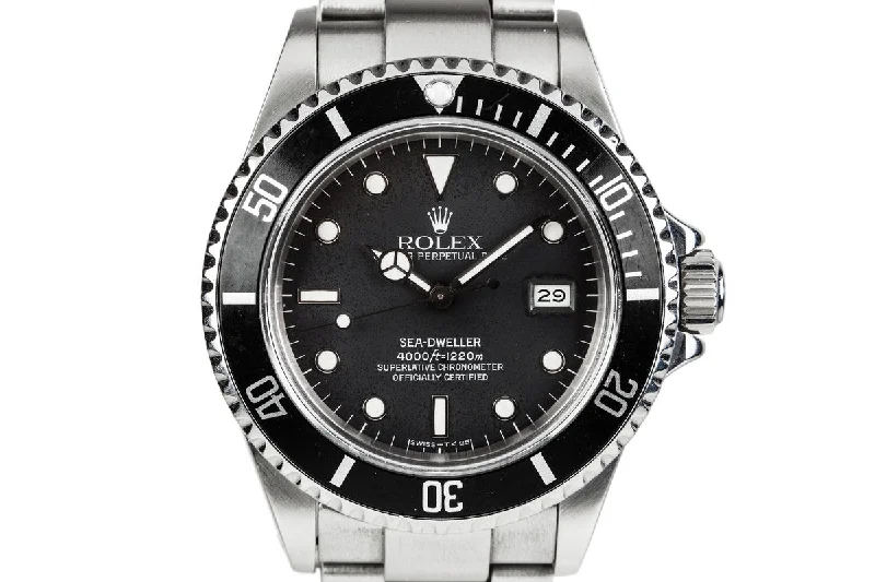 Timeless Rolex Watches Available Now –1986 Rolex Sea-Dweller 16660