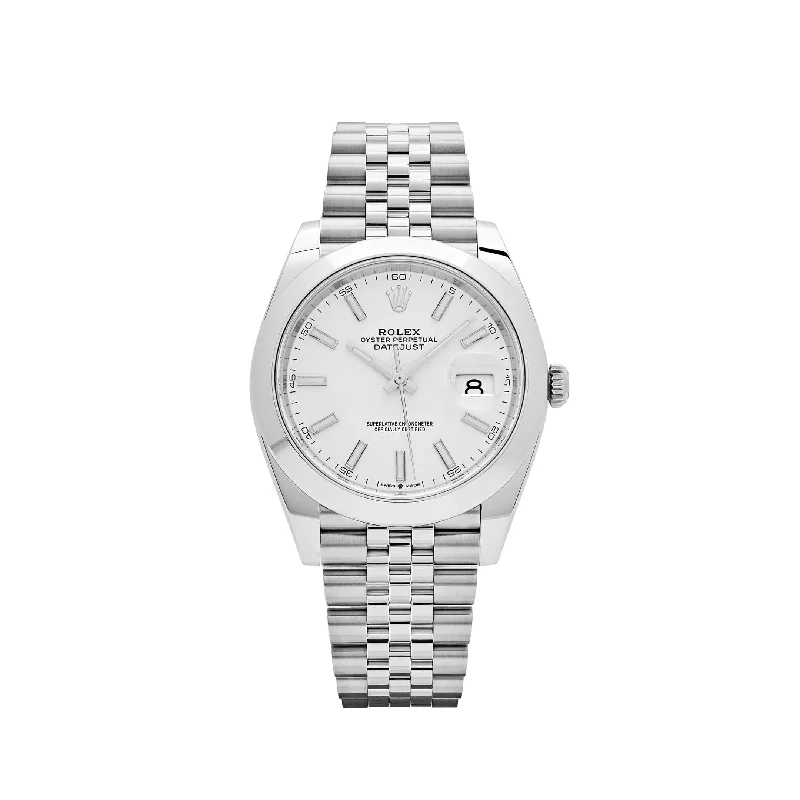 Find the Rolex Watch That Complements Your Lifestyle –Rolex Datejust 126300 Stainless Steel White Dial Jubilee