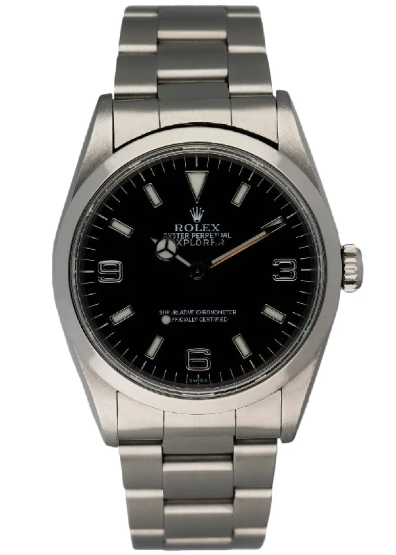 Explore Rolex Watches for Modern Luxury –Rolex Explorer 14270 Stainless Steel Men's Watch