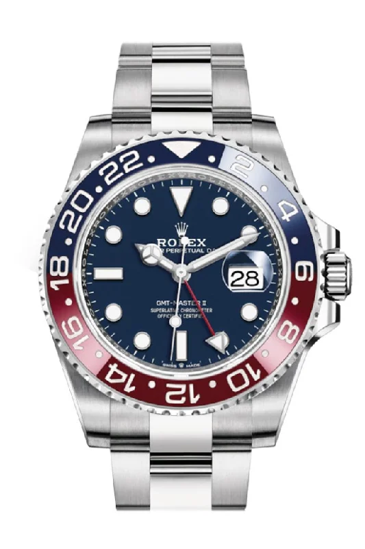 Iconic Rolex Timepieces You Can't Miss –Rolex GMT-Master II Blue Dial White Gold  Men's Watch 126719BLRO 126719