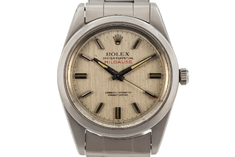 Timeless Rolex Watches for Sophisticated Tastes –1967 Rolex Milgauss 1019