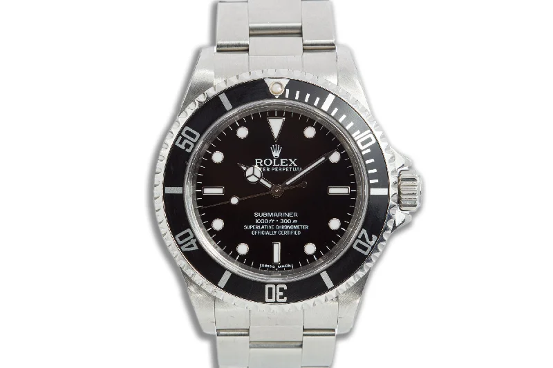 Explore the Exclusive World of Rolex Watches –2011 Rolex 14060M Submariner with Service & Warranty Cards