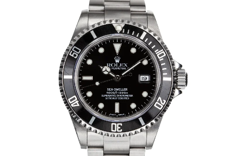 Browse the Latest Rolex Watch Designs –2003 Rolex Sea-Dweller 16600