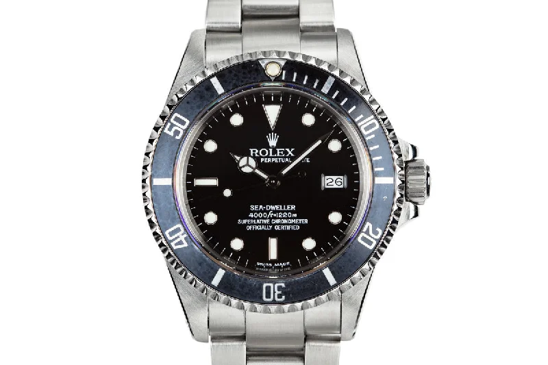 Rolex Watches: Timeless Luxury Awaits You –1986 Rolex Sea-Dweller 16660 with Service Dial