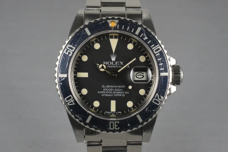 Experience Elegance with Rolex Watches –1982 Rolex Submariner 16800