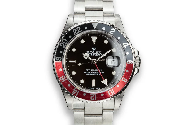 Rolex Watches for the Most Discerning –1997 Rolex GMT-Master II 16710 "Coke" with Box and Papers