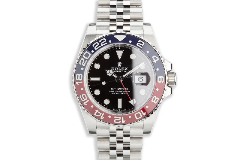 Shop Rolex Watches: Iconic & Elegant –2020 Rolex GMT-Master II 126710BLRO with Box and Card