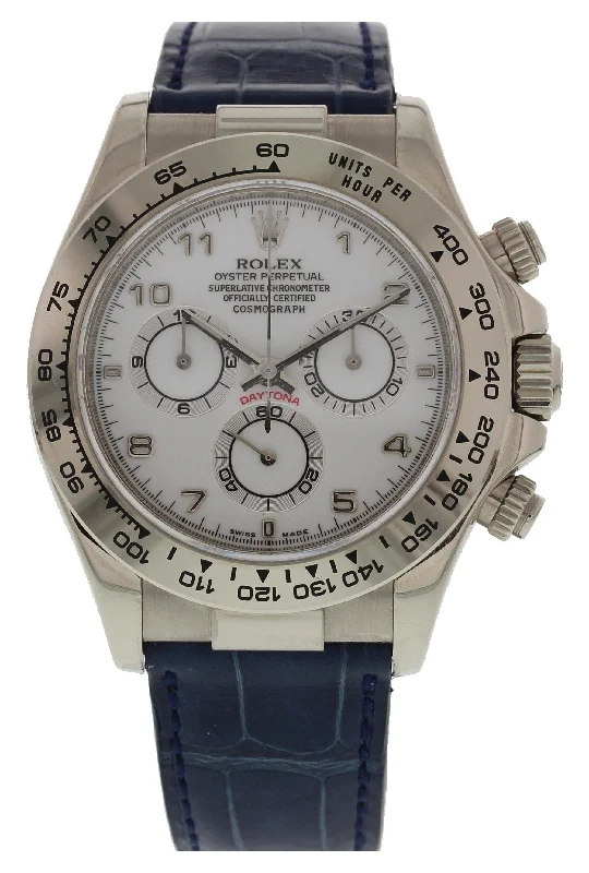 Rolex Watches – For the Discerning Collector –Rolex Daytona Cosmograph 116519 18k White Gold