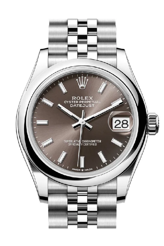 Luxury Rolex Watches for the Elite –Rolex Datejust 31 Brown Dial Jubilee Ladies Watch 278240 278240-0010