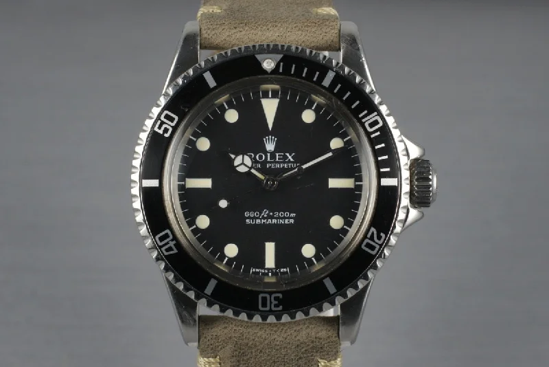 Rolex Watches: A Perfect Combination of Beauty and Function –1970 Rolex Submariner 5513