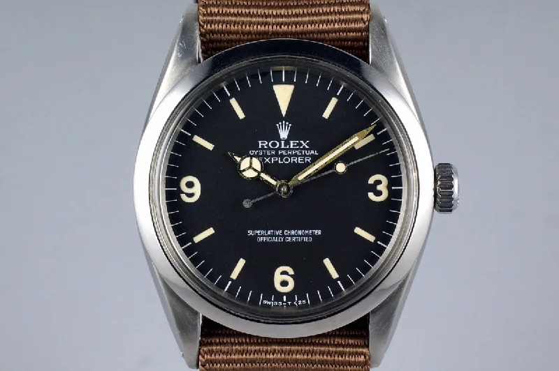 Find Your Perfect Rolex Watch Online –1963 Rolex Explorer 1 1016 Tritium Service Dial