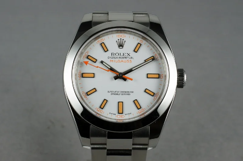 Rolex Watches for Timeless Style –2007 Rolex Milgauss 116400 with Box and Papers