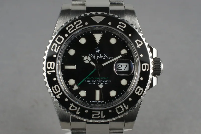 Rolex Watches: For Those Who Demand Excellence –2011 Rolex 116710 GMT-Master II with Box and Papers