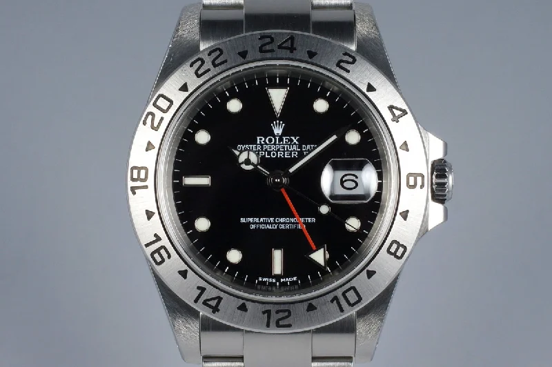 Find Your Perfect Rolex Watch –2002 Rolex Explorer II 16570 Black Dial