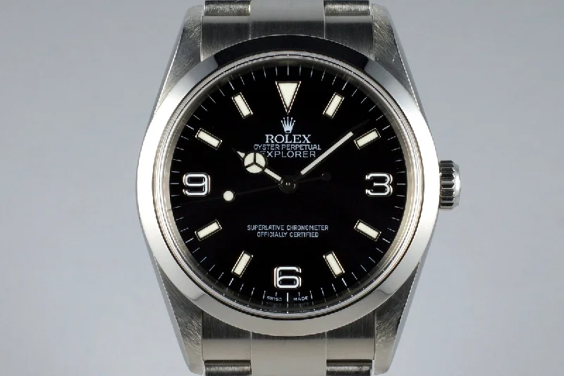 Shop Rolex Watches for Iconic Style –2005 Rolex Explorer 114270