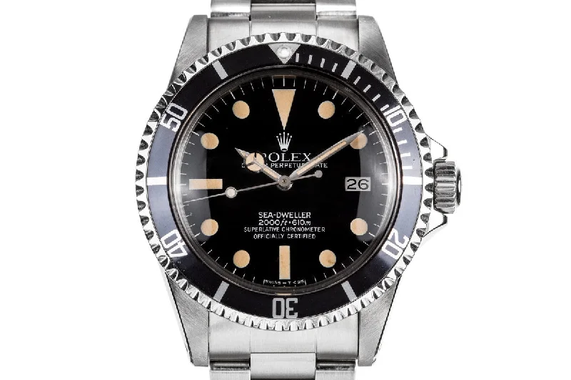 Shop Rolex Watches for Precision and Style –1983 Rolex Sea-Dweller 1665