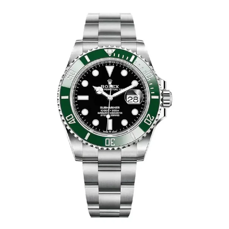 Rolex Watches: Unrivaled Style and Precision –Rolex Submariner Date "Starbucks" 41mm | Stainless steel bracelet | Black dial Green bezel | Men's Watch 126610lv-0002