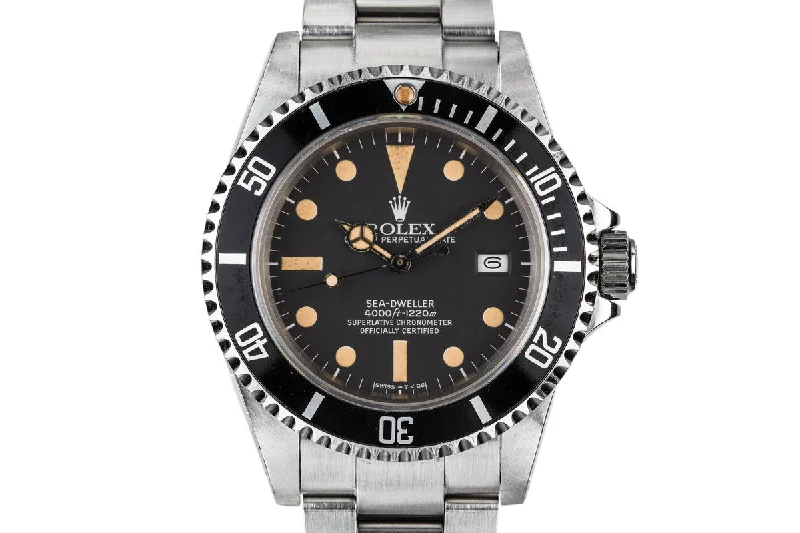 Rolex Watches: For a Life Well Lived –1982 Rolex Sea-Dweller 16660 Matte Dial