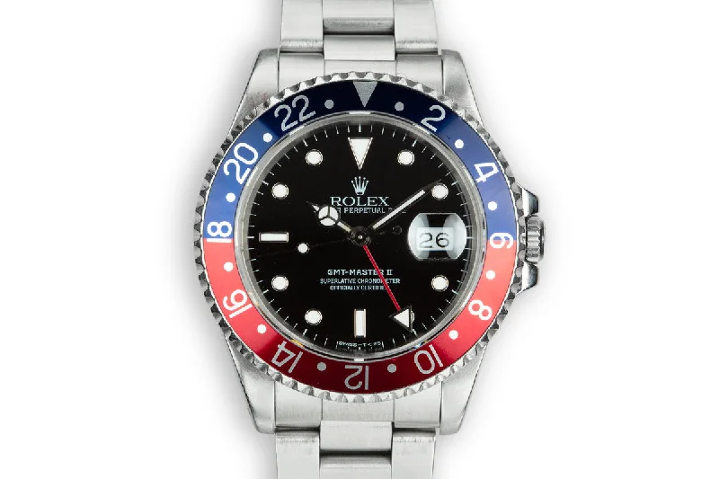 Shop Rolex Watches for Exceptional Quality –1991 Rolex GMT-Master II 16710 "Pepsi"