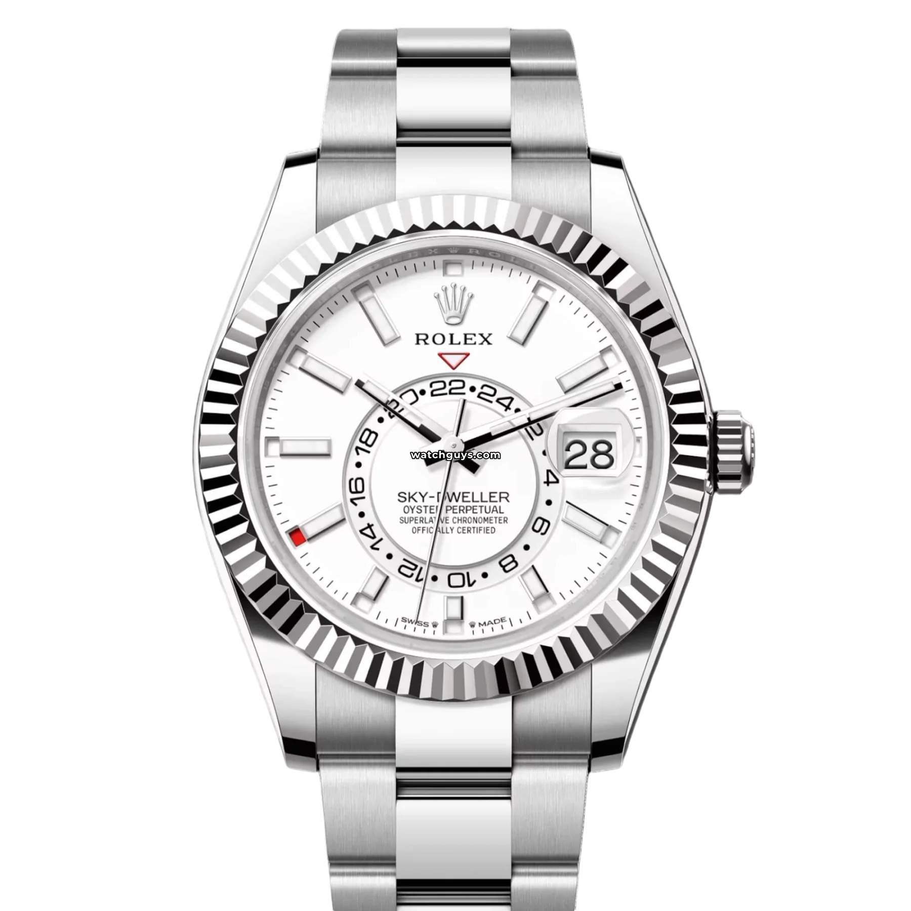 Experience Luxury with Rolex Watches –Rolex Sky-Dweller 326934 White Oyster