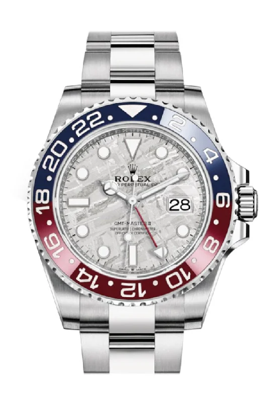 Rolex Watches: A Class Above –Rolex GMT-Master II White Gold Meteorite Dial Men's Watch 126719BLRO 126719